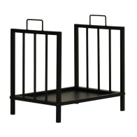 Outsunny Μεταλλική Ξυλιέρα Τζακιού 42x32.5x46cm 842-209