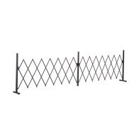 Outsunny Μεταλλικός Πτυσσόμενος Φράχτης 405 x 31 x 103.5 cm 844-139