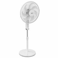 Midea Ανεμιστήρας Ορθοστάτης 50W Διαμέτρου 40cm με Τηλεχειριστήριο Λευκός