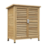 Outsunny Ξύλινη Αποθήκη Κήπου 87 x 46.5 x 96.5 cm 845-248