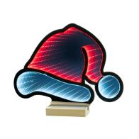 Infinity Σκουφί Φωτιζόμενο Διπλής Όψης σε Ξύλινη Βάση 30Χ22εκ.