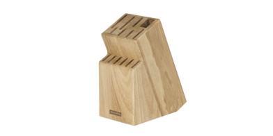 Tescoma Βάση Ξύλινη για 13 Μαχαίρια Ψαλίδι & Ακονιστήρι Woody