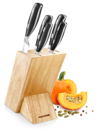 Tescoma Σετ Ξύλινη Βάση & 5 Μαχαίρια Grand Chef