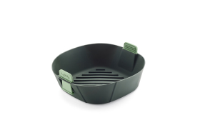 Lékué Φόρμα Σιλικόνης Πράσινη L 22x22x8.5cm για Air Fryer