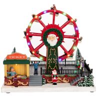 ΧΡΙΣΤΟΥΓΕΝΝΙΑΤΙΚΟ ΣΚΗΝΙΚΟ ΜΕ ΡΟΔΑ ΛΟΥΝΑ ΠΑΡΚ ΜΕ ΦΩΣ ΚΑΙ ΚΙΝΗΣΗ 30Χ20Χ28ΕΚ ΡΕΥΜΑΤΟΣ