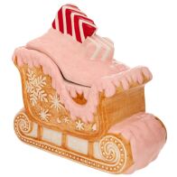 GINGERBREAD ΚΕΡΑΜΙΚΗ ΜΠΙΣΚΟΤΙΕΡΑ ΣΕ ΣΧΗΜΑ ΕΛΚΗΘΡΟ 25Χ13Χ24ΕΚ