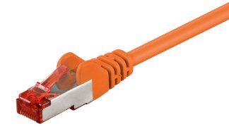 GOOBAY καλώδιο δικτύου 93340 CAT 6 S/FTP copper 250MHz 0.25m πορτοκαλί