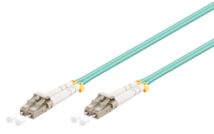 GOOBAY καλώδιο οπτικής ίνας LC-UPC 93385 Multimode OM3 2m τιρκουάζ