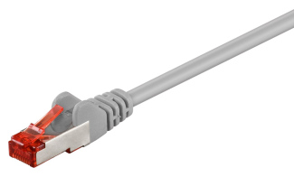 GOOBAY καλώδιο δικτύου 93568 CAT 6 S/FTP (PiMF) CCA 0.5m γκρι