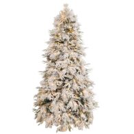 ΔΕΝΤΡΟ PRE-LIT SNOWY WONDERLAND 180ΕΚ ΜΕ 260 LED ΛΕΥΚΑ ΖΕΣΤΑ ΛΑΜΠΑΚΙΑ 8 ΠΡΟΓ