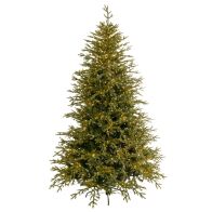 ΔΕΝΔΡΟ PRE-LIT HIGHLANDS 270ΕΚ ΜΕ 3600 MICRO LED ΛΕΥΚΑ ΖΕΣΤΑ ΛΑΜΠΑΚΙΑ 8ΠΡΟΓΡΑΜ PE+PVC
