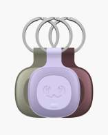 Fresh 'n Rebel Smart Finder Tag 3 pack - works with Apple Find My - Dreamy Lilac & Dried Green & Deep Mauve