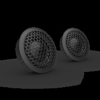 Audiocontrol A1 Tweeters Αυτοκινήτου 1'' 50W RMS