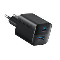 ANKER CHARGER 323 33W DUAL PORT USB-C/A BLACK