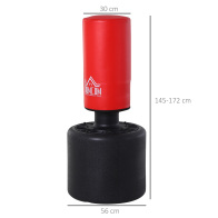 Homcom Τσάντα Μποξ 145-172 cm με Γεμιζόμενη Βάση A91-096