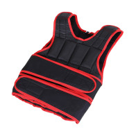 HOMCOM Ρυθμιζόμενο Γιλέκο με Βάρος 20 Kg Χρώματος Κόκκινο - Μαύρο  A93-042V02