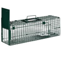 Outsunny  Μεταλλική Παγίδα - Κλουβί Ζώων με 1 Πόρτα 60 x 18 x 20 cm AB0-015