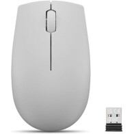 Lenovo 300 Wireless Compact Mouse (Cloud Grey) with battery