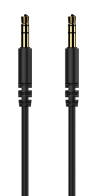 CELEBRAT καλώδιο ήχου 3.5mm AU-01 AUX 1m μαύρο