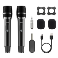 AUDIO ACC TRIBIT 2.4G WIRELESS MICROPHONE BLACK BTS56M