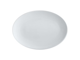 Maxwell & Williams White Basics Πιατέλα Οβάλ 35X25cm Λευκή Πορελάνη