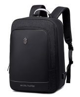 Arctic Hunter Τσάντα Πλάτης B00227L με Θήκη Laptop 17" 41L USB Μαύρη