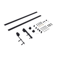 HOMCOM Σετ Μηχανισμού για Συρόμενες Ξύλινες Πόρτες 2 m B81-017