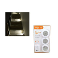 Ασύρματες LED Λάμπες 3 τμχ Kingavon BB-RT210