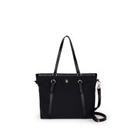 US Polo Assn. Τσάντα ώμου Shopping Houston Black