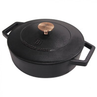 Berlinger Haus Ρηχή Κατσαρόλα από Χυτισίδηρο 26εκ. BH-6493 Black Royal