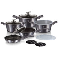 Berlinger Haus Σετ Μαγειρικά Σκεύη 13τμχ BH-6886 Dark Grey