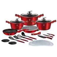 Berlinger Haus Σετ Μαγειρικά Σκεύη 22τμχ. BH-7180 Burgundy