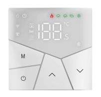 ΟΕΜ Smart Θερμοστάτης Πετρελαίου WiFi Χωνευτός Λευκός BHT-15GBLW