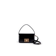 US Polo Assn. Τσαντάκι ώμου Winton Black Pantent Leather