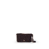 US Polo Assn. Τσαντάκι ώμου Jacquard Dark Brown