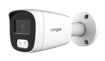 LONGSE IP κάμερα BMSCFG400WH με μικρόφωνο 4MP 2.8mm αδιάβροχη IP67 PoE