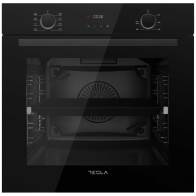Tesla Εντοιχιζόμενος Φούρνος 73LT Π59.5εκ. BO800FB Μαύρος