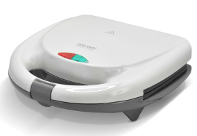 Bruno BRN-0166 Τοστιέρα 2 Θέσεων με Αντικολλητικές Πλάκες 800W Λευκή