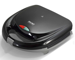 Bruno BRN-0167 Tοστιέρα 2 Θέσεων 800W Αντικολλητικές Πλάκες Μαύρη