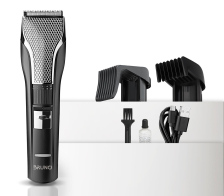 Bruno Κουρευτική Mηχανή Eπαναφορτιζόμενη BRN-0220 Mαύρη