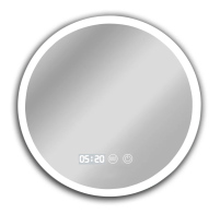 BRUNO καθρέφτης μπάνιου LED BRN-0275 στρόγγυλος 24W Φ50cm IP67