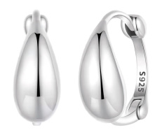 BAMOER σκουλαρίκια κρίκοι BSE1079 ασήμι 925 ασημί