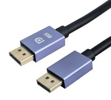 POWERTECH καλώδιο DisplayPort CAB-DP078 8K/60Hz 48 Gbps 1m μαύρο