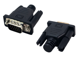 POWERTECH VGA display emulator plug CAB-G041 4K/60Hz μαύρο