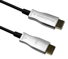 POWERTECH καλώδιο HDMI 2.1 CAB-H193 με Ethernet 8K/60Hz 48 Gbps 10m μαύρο