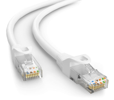 POWERTECH καλώδιο δικτύου CAB-N455 Cat 5e U/UTP CCA 100Hz 1.5m λευκό