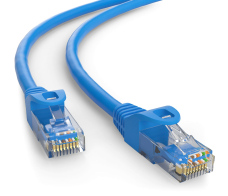 POWERTECH καλώδιο δικτύου CAB-N460 Cat 6 U/UTP CCA 250Hz 1.5m μπλε