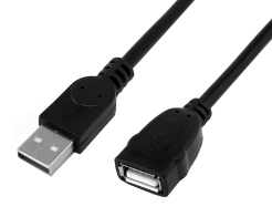 POWERTECH καλώδιο προέκτασης USB CAB-U160 480Mbps 1.5m μαύρο 10τμχ