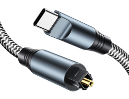 POWERTECH καλώδιο ήχου USB-C σε Toslink CAB-UC091 1m γκρι