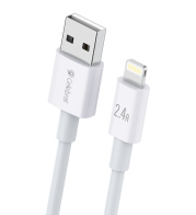 CELEBRAT καλώδιο Lightning σε USB CB-24L 2.4A 1.2m λευκό